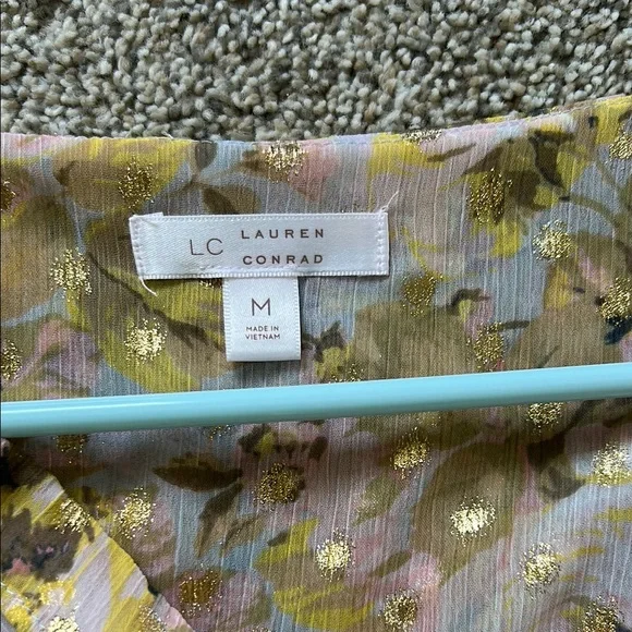 LC Lauren Conrad Floral Midi Dress - Picture 2 of 3